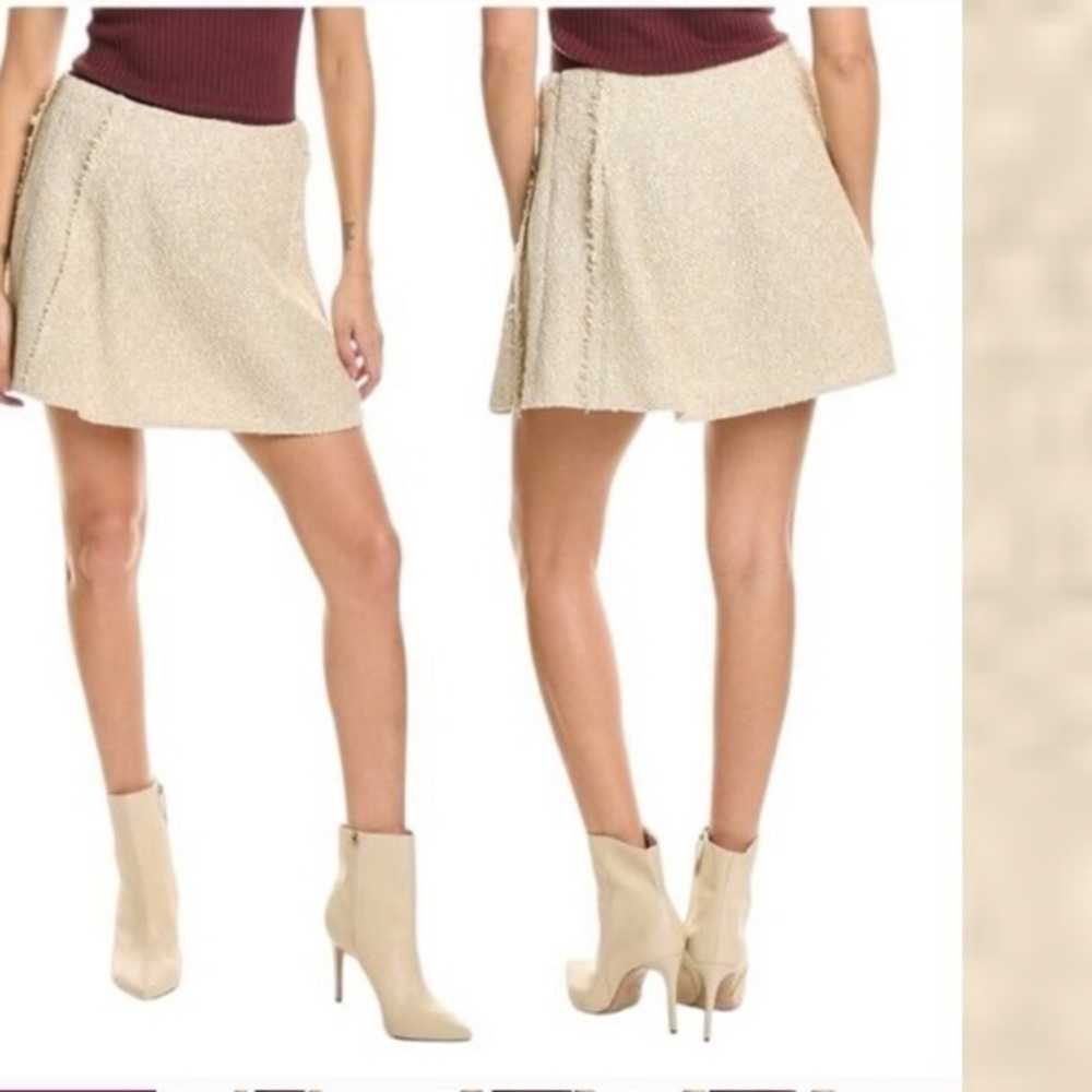Rag & Bone Tweed Mini Skirt Size 14